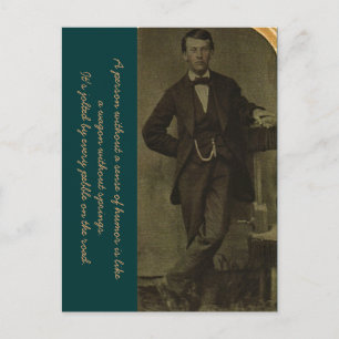 Ein Gefühl des Spaßes Postkarte