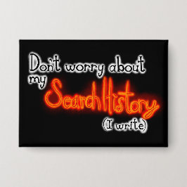 Ein Geheimnis des Schriftstellers Button