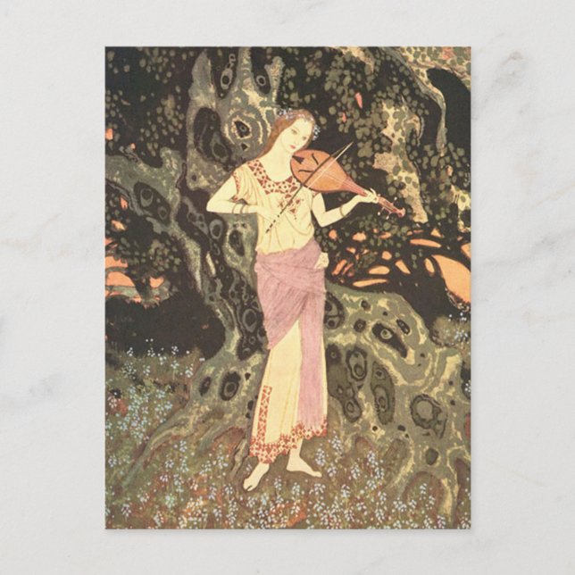 Ein Geist, der Poster ist Postkarte (Vorderseite)