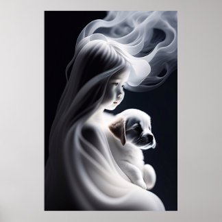 Ein Geistermädchen und ihr Hund 1 Poster
