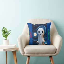 Ein geistes Halloween-Kissen Kissen