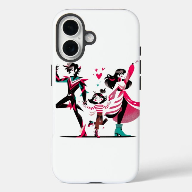 Ein geistiger Familienmoment Case-Mate iPhone Hülle (Rückseite)