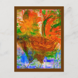 Ein-Gekritzel-Doo Postkarte