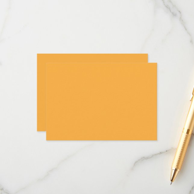 ein gelber Hintergrund mit Begleitkarte (Vorderseite/Rückseite Beispiel)