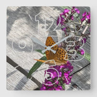 Ein gelber Schmetterling
