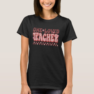 Ein geliebter Lehrer Retro Groovy Blume Herts Vale T-Shirt