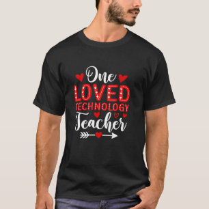 Ein geliebter Techniklehrer Funny Teacher Valenti T-Shirt