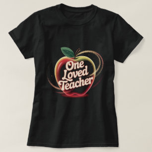 Ein geliebtes Lehrer-Shirt: Süßes Apfel-Lehrer-Dan T-Shirt