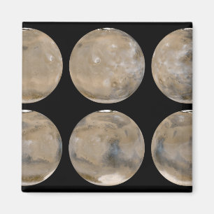 Ein gemäßigter Nordsommer/Südwinter auf den Mars Magnet