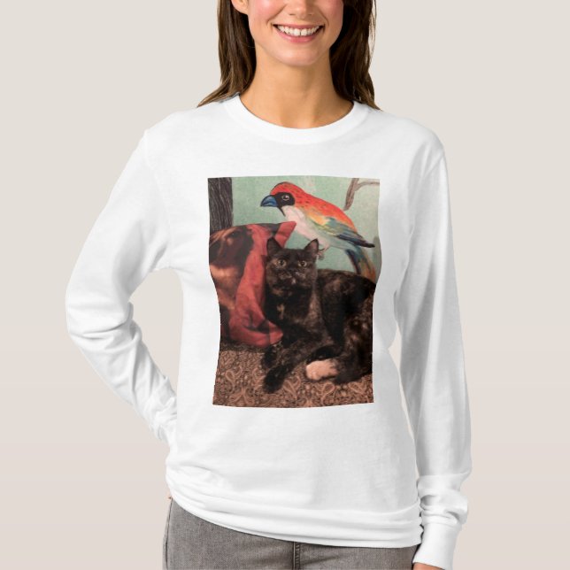 Ein gemütlicher Innenhof T-Shirt (Vorderseite)