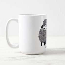 Ein gemütlicher Umarmung Kaffeetasse