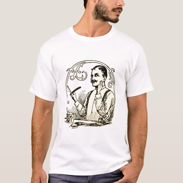 Ein Gentleman's Traditional Shave T-Shirt (Vorderseite)