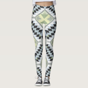 ein geometrisches Muster Leggings