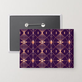 Ein geometrisches Muster mit Diamantformen Button