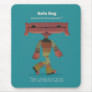 EIN GERETTETES HUND ADOPTIEREN! MOUSEPAD