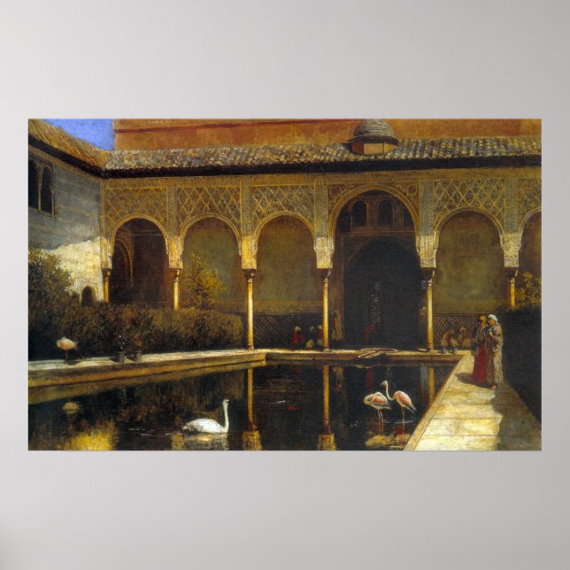 Ein Gericht in der Alhambra Poster (Vorne)