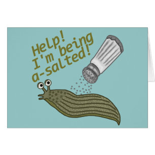 Ein gesalzener Schneckenpuffer