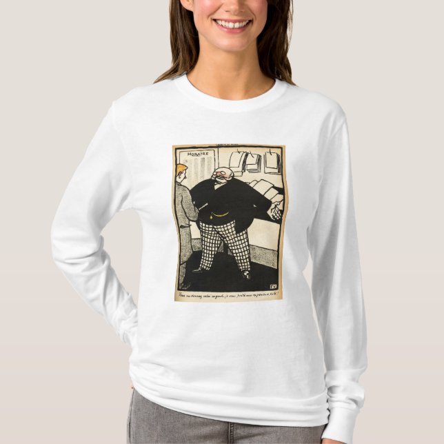 Ein Geschäftsmann und sein Kunde T-Shirt (Vorderseite)