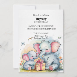 Ein Geschenk der Liebe Einladung