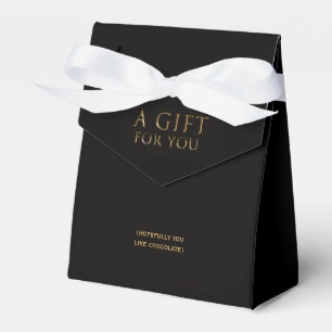 Ein Geschenk für dich (hoffentlich magst du Schok Geschenkschachtel