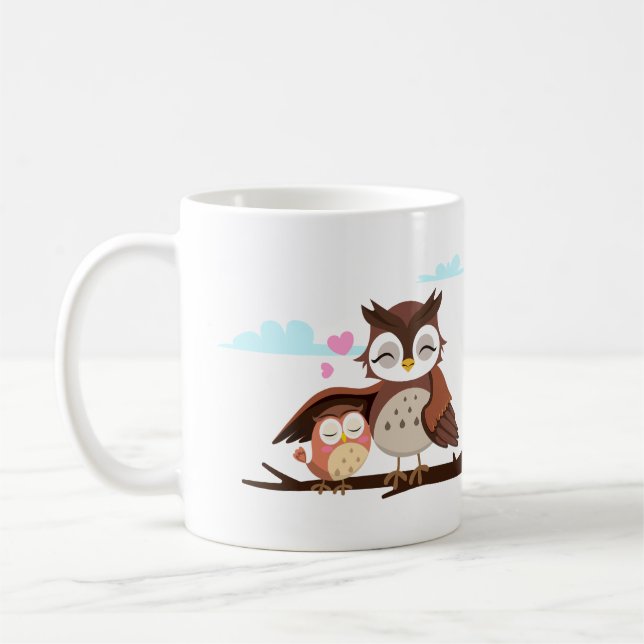 Ein Geschenk für die Liebe der Mutter Kaffeetasse (Links)