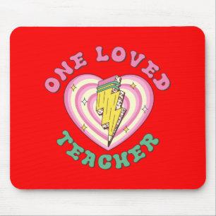 Ein Geschenk für einen geliebten Lehrer Valentine Mousepad