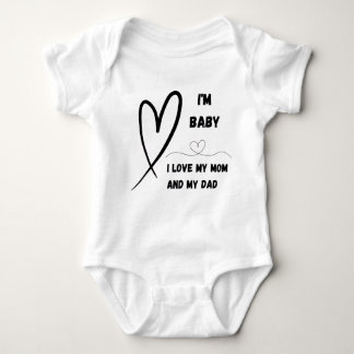 Ein Geschenk für Ihre schwangere Ehefrau oder Ihr  Baby Strampler