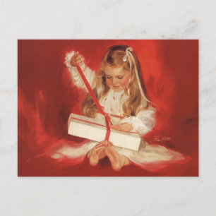 Ein Geschenk für Laurie Postkarte