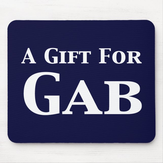 Ein Geschenk für Mund-Geschenke Mousepad (Vorne)