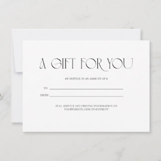 Ein Geschenk für Sie