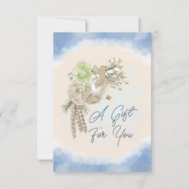 Ein Geschenk für Sie Ankündigung