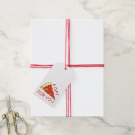 Ein Geschenk für Sie Pepperoni Pizza Pie Slice Geschenkanhänger