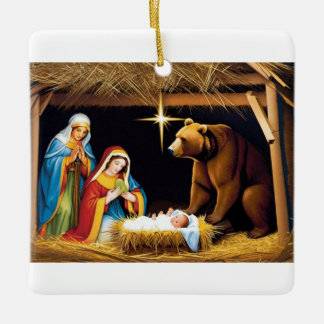 Ein Geschenk Gottes Keramikornament