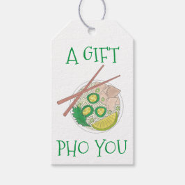 Ein Geschenk Pho (für) Ihr vietnamesischer Nudelsu Geschenkanhänger