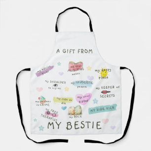 Ein Geschenk von meinen Bestie Schürze