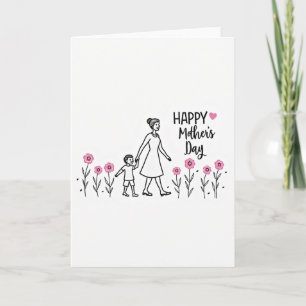 Ein Geschenkkarte für den liebevollen Spaziergang  Karte