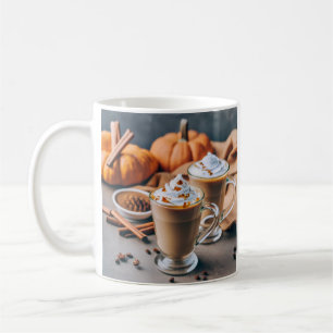 Ein Geschmack von Autumn Pumpkin Gewürz Latte Deli Kaffeetasse