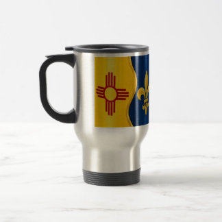 Ein Geschmack von New Mexico und Louisiana Reisebecher
