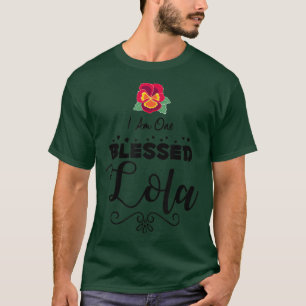 Ein gesegnetes Lola Filipino Großmutter T-Shirt