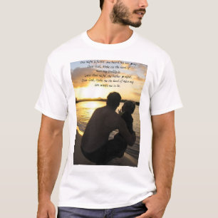 Ein geteilter Gebets-Vater-Sohn T-Shirt