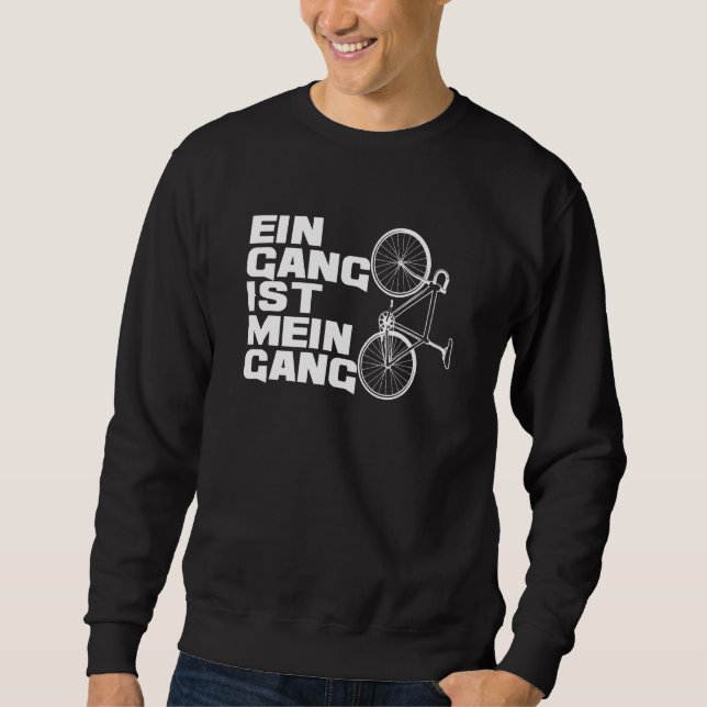 Ein Getriebe ist mein Single für fest eingebaute Z Sweatshirt (Vorderseite)