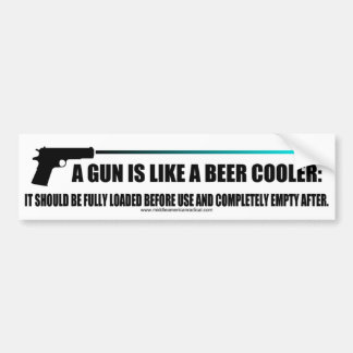 Ein Gewehr ist wie ein coolerer Autoaufkleber des