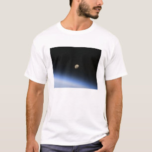Ein giftiger Mond über der Erdatmosphäre 2 T-Shirt