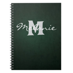 Ein glamouröses Monogramm-Notebook für sie Notizblock