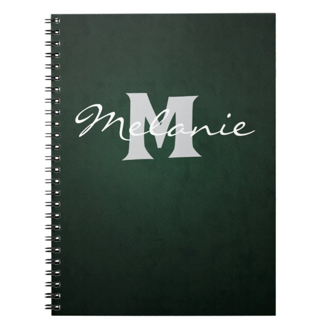 Ein glamouröses Monogramm-Notebook für sie Notizblock (Vorderseite)