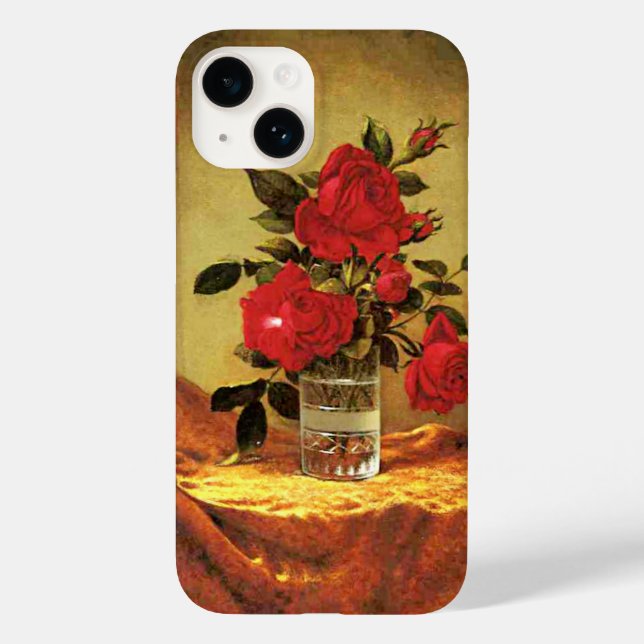 Ein Glas Rose, Kunst, Case-Mate iPhone Hülle (Rückseite)