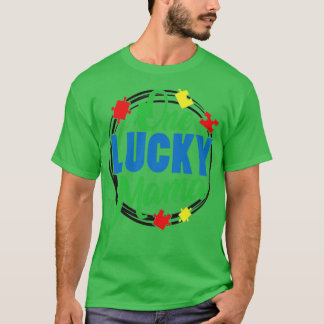 Ein Glück Mama Motivation Coole Unterstützung Auti T-Shirt