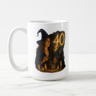Ein glücklicher 40. Geburtstag: Magische Tasse