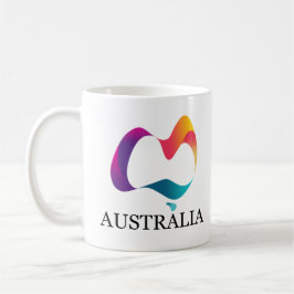 Ein glücklicher Australientag Kaffeetasse