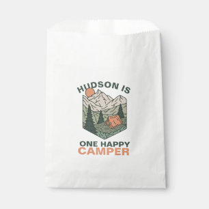 Ein glücklicher Camper erster Geburtstag Geschenktütchen